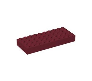 LEGO Dark Red Brick 4 x 10 (6212)