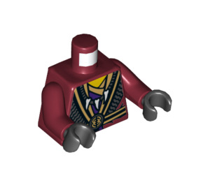 LEGO Dark Red Chen Minifig Torso (973 / 76382)