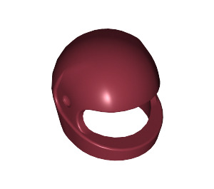 LEGO Dark Red Crash Helmet (2446 / 30124)
