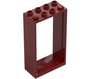 LEGO Dark Red Door Frame 2 x 4 x 6 (60599)