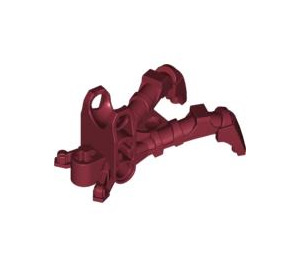 LEGO Dark Red Foot Claw with Ball Socket (60902)