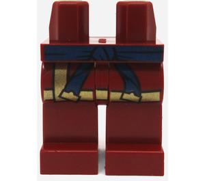 LEGO Rosso scuro Future Nya Minifigure Fianchi e gambe (3815)