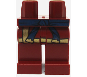 LEGO Dark Red Future Nya Minifigure Hips and Legs (3815)
