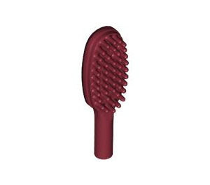 LEGO Dark Red Hairbrush (3852)