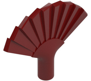 LEGO Rosso scuro Mano Fan (93553)