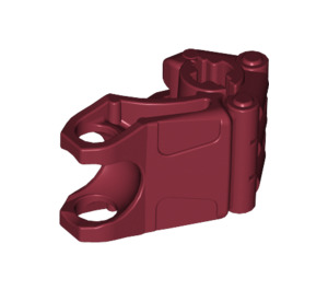 LEGO Dark Red Hand with Rotation Cup (64251)