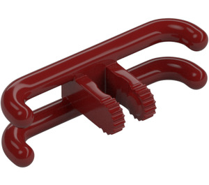 LEGO Dark Red Hinge 1 x 4 Pantograph with 2 Fingers (2922)