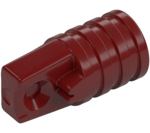 LEGO Dark Red Hinge Arm Locking with Single Finger and Axlehole (30552 / 53923)