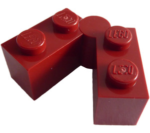LEGO Dark Red Hinge Brick 1 x 4 Assembly