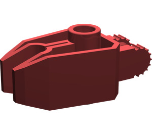 LEGO Dark Red Hinge Wedge 1 x 3 Locking with 2 Stubs, 2 Studs and Clip (41529)