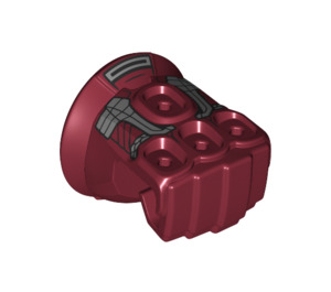 LEGO Dark Red Hulk Gauntlet - Right Hand (67062)