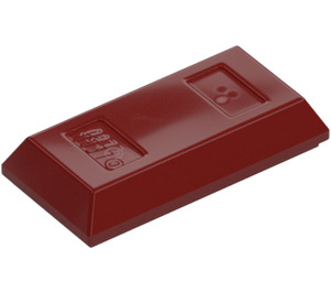 LEGO Dark Red Ingot (99563)