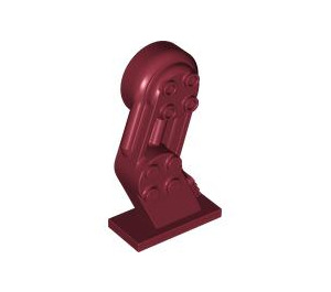 LEGO Dark Red Large Leg with Pin - Left (70946)
