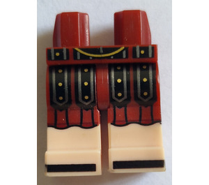 LEGO Dark Red Legs with Leather Straps (73200)