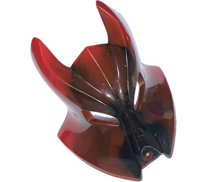 LEGO Dark Red Lord Vladek Mask with Marbled Black (50622 / 53613)