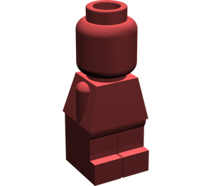 LEGO Dunkelrot Microfig (85863)