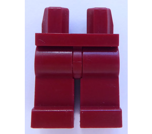 LEGO Rouge foncé Minifigure Les hanches avec Dark rouge Jambes (3815 / 73200)