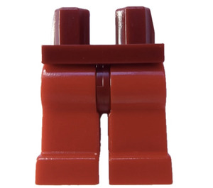 LEGO Rouge foncé Minifigure Les hanches avec rouge Jambes (73200 / 88584)