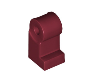 LEGO Rouge foncé Minifigure Jambe, La gauche (3817)