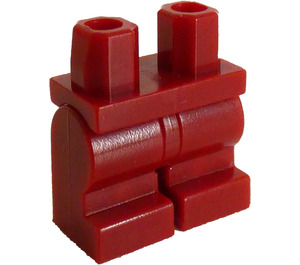 LEGO Rojo oscuro Minifigura Medium Piernas (37364 / 107007)