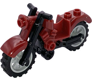 LEGO Dark Red Motorcycle