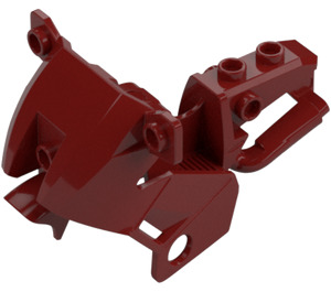 LEGO Dark Red Motorcycle Fairing (52035 / 89536)