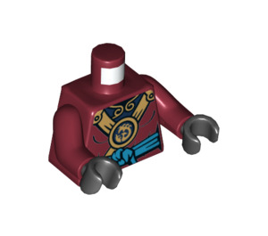 LEGO Rouge Foncé Nya Minifigurine Torse (973 / 76382)