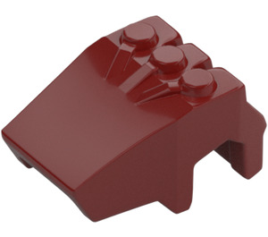 LEGO Dark Red Oversized Minifig Hand (11092 / 77030)