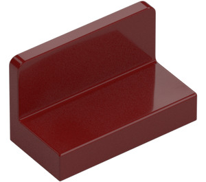 LEGO Dark Red Panel 1 x 2 x 1 with Rounded Corners (4865 / 26169)