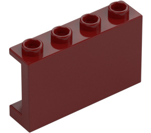 LEGO Dark Red Panel 1 x 4 x 2 (14718)