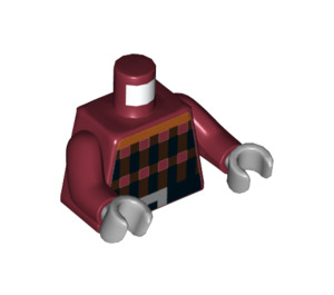 LEGO Dark Red Pillager Minifig Torso (973 / 76382)