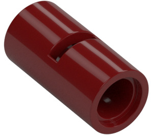 LEGO Rojo oscuro Pin Joiner Circular con ranura (29219 / 62462)