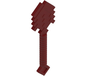 LEGO Dark Red Pixelated Shovel (18791)