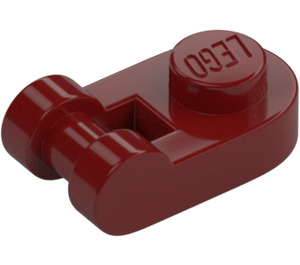 LEGO Dark Red Plate 1 x 1 Round with Handle (26047)