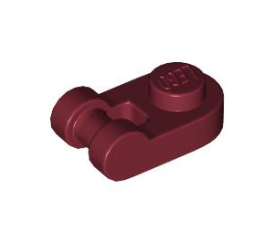 LEGO Dark Red Plate 1 x 1 Round with Handle (26047)