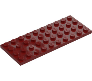 LEGO Rouge Foncé assiette 4 x 10 (3030)