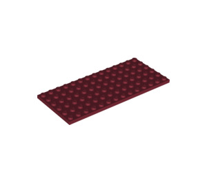 LEGO Dark Red Plate 6 x 14 (3456)