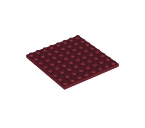 LEGO Dark Red Plate 8 x 8 (41539 / 42534)