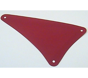 LEGO Dark Red Sail 15 x 22 Triangular (56206)