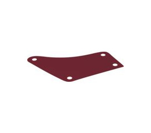 LEGO Dark Red Sail with Extended Corner (96717 / 96799)