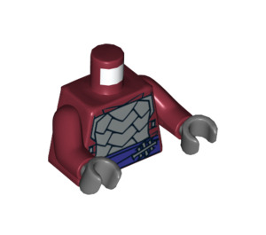 LEGO Dunkelrot Shredder Torso (973 / 76382)