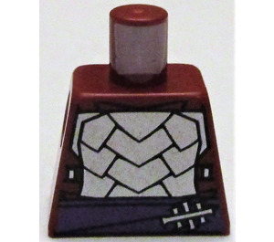 LEGO Dark Red Shredder Torso without Arms (973)