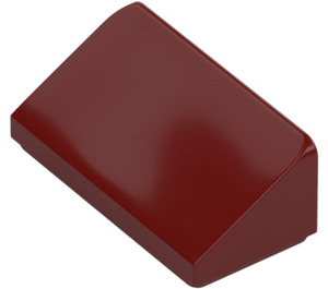 LEGO Dark Red Slope 1 x 2 (31°) (85984)