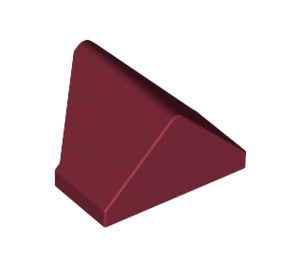 LEGO Dark Red Slope 1 x 2 (45°) Double / Inverted with Open Bottom (3049)