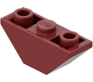 LEGO Donkerrood Helling 1 x 3 (45°) Omgekeerd Dubbele (2341 / 18759)