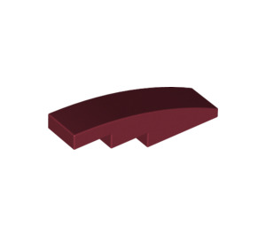 LEGO Dark Red Slope 1 x 4 Curved (11153 / 61678)