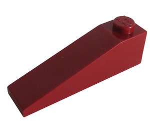 LEGO Dark Red Slope 1 x 4 x 1 (18°) (60477)