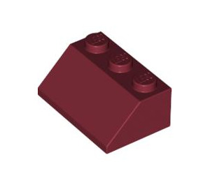 LEGO Dunkelrot Steigung 2 x 3 (45°) (3038)