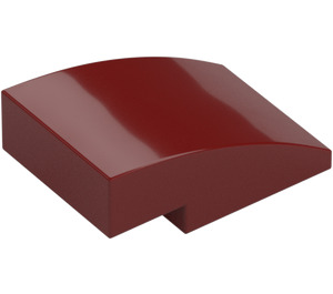 LEGO Dark Red Slope 2 x 3 Curved (24309)