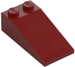 LEGO Dark Red Slope 2 x 4 (18°) (30363)